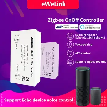 

voice switch Control Multi Fuction For Zigbee Switch Controller Compatible For Alexa For Samsung Smart Things For Echo Plus