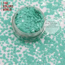 Tch311 3.0 мм Размеры растворителям Коврики Цвета Звезды формы блеск для лак для ногтей, ногтей или другие украшения DIY