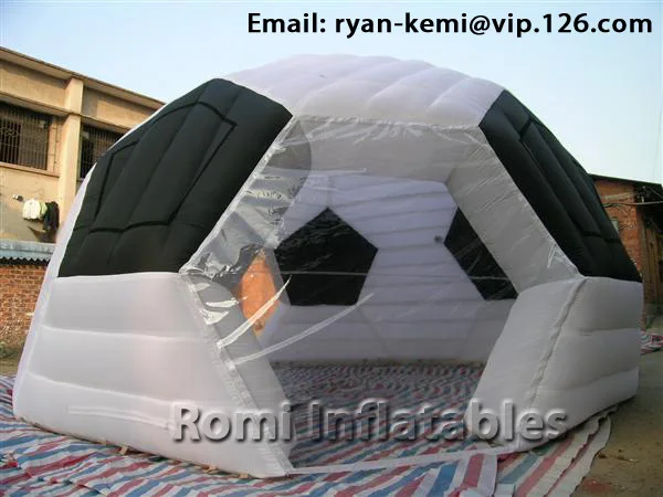 Надувная футбольная палатка надувная Спортивная палатка надувная купольная палатка