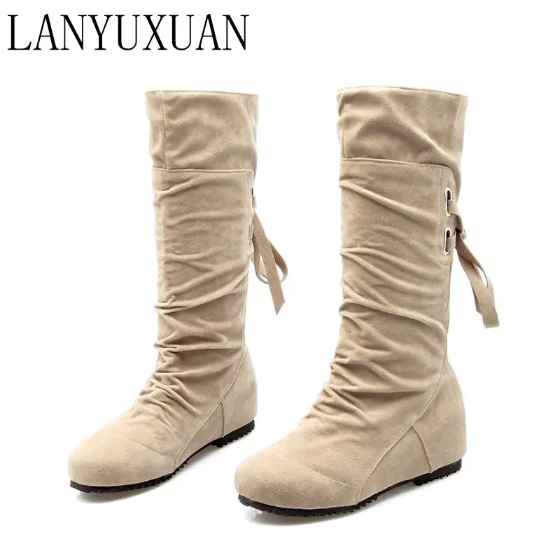 Женские высокие сапоги до бедра botas masculina zapatos mujer chaussure femme обувь больших размеров