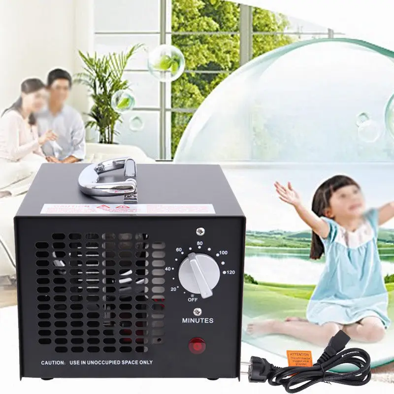 

(Ship from Germany) HE-15 55W Odor Smoke Ozone Air Purifier Cleaner Generator Portable Fresh Clean Air Home Office