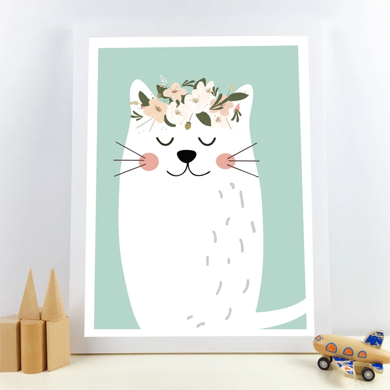 animal print kids room decor