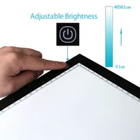 HUION A3 Adjustable LED Light Pad Ultra Thin Graphic Drawing Tablets Copy Board  For Tattoo Stencil Picture Tracing Painting - Image 3