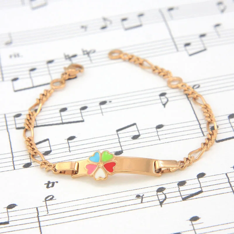 BR29M2_06a baby bracelet kids jewelry bebe pulseira brazalete ninas bambino braclet armband