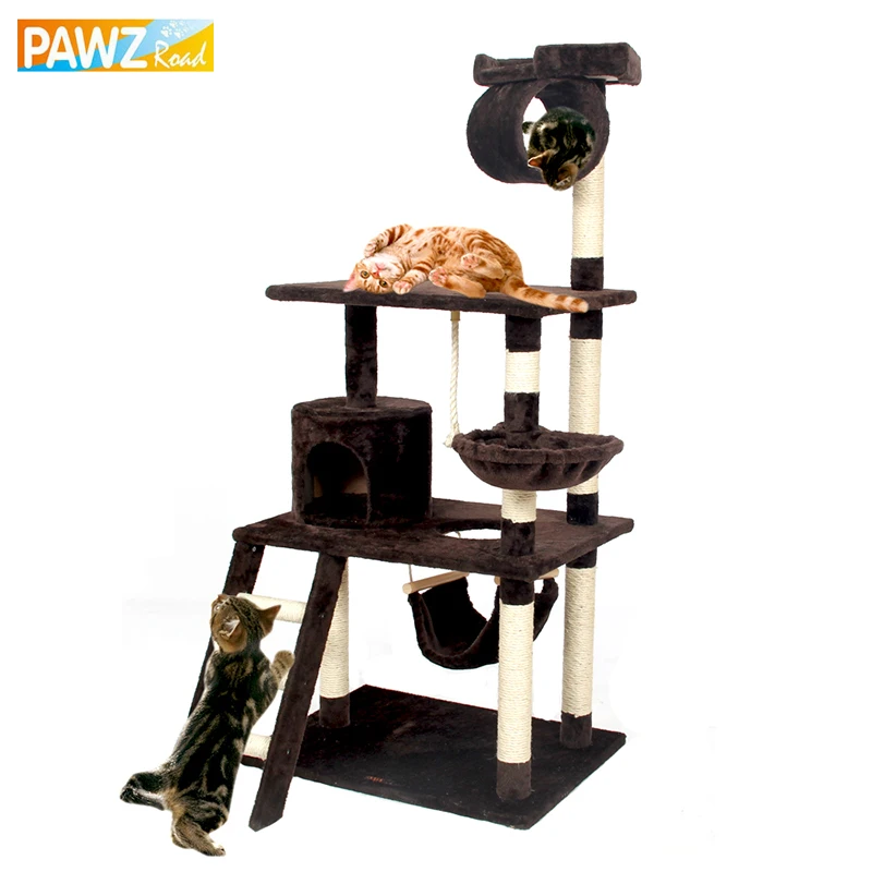 Buy PawzRoad H154cm Cat Climbing Toy Scratching Solid
