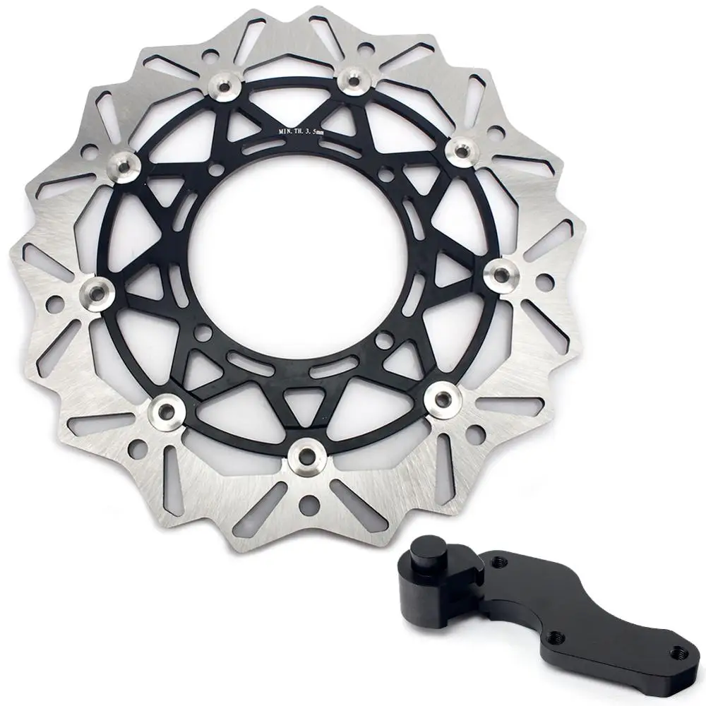 BIKINGBOY For Suzuki RMZ 250 2004-2018 K4-L8 450 2005-2017 K5-L7 RMX 10-12 320mm Front Brake Disc Disk Rotor Bracket | Автомобили и
