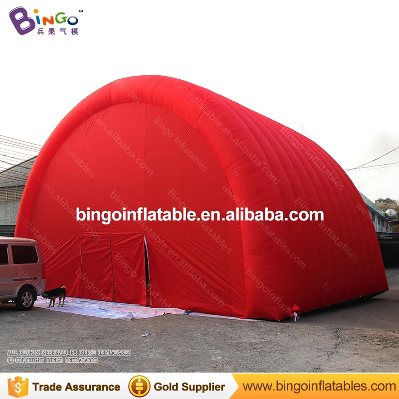  11X6.4X7M Red xgloo event tent inflatable trade show large event tents for sale