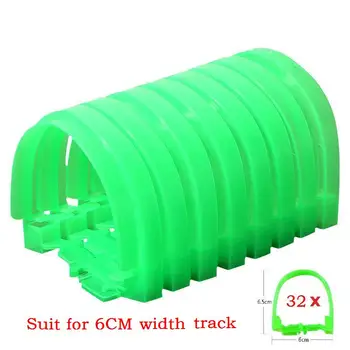 

32pcs*Tunnel for Racing tracks That Bend,Flex&Glow Puzzle Educational Toys