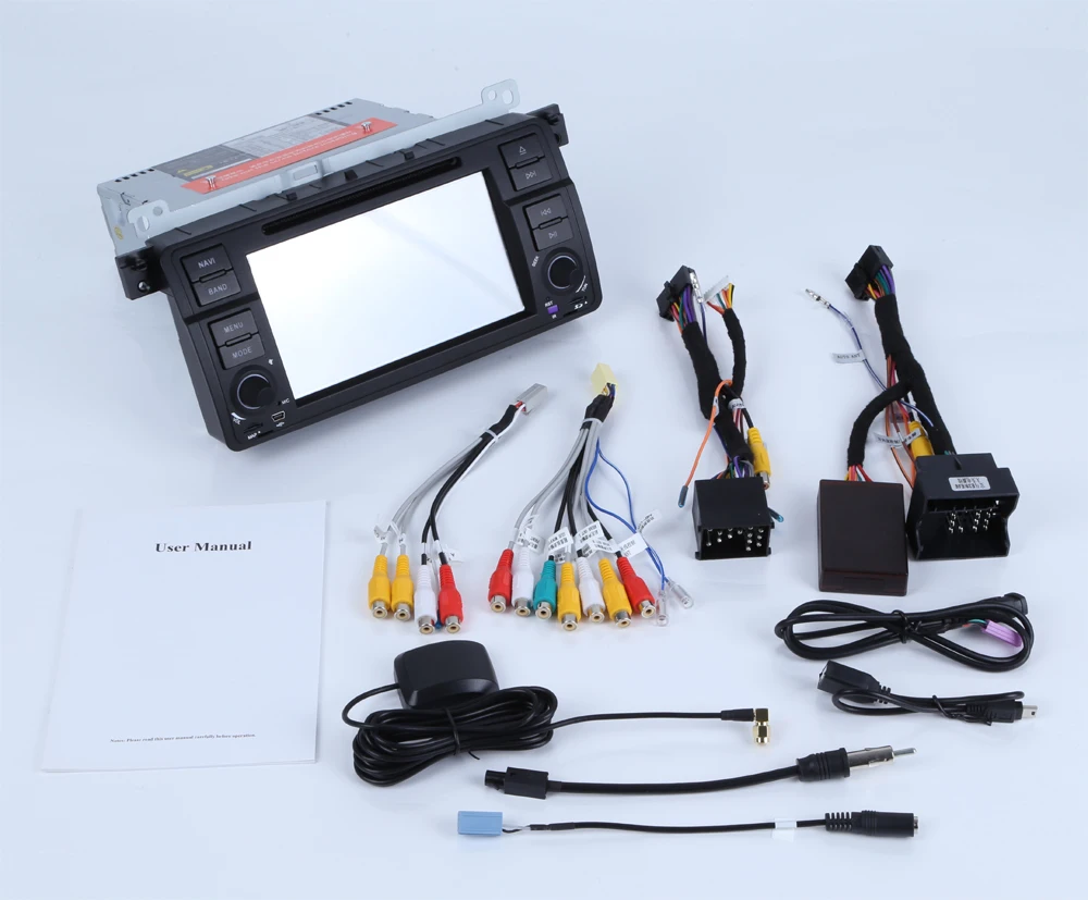 Автомобильный DVD gps плеер для BMW E46 M3 3 серии 318 325 330 Android 7 1 Радио BT 2 Гб Оперативная