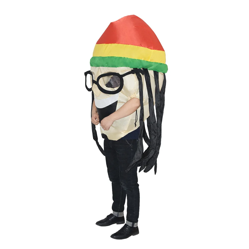 Inflatable Jamaican Costume (4)