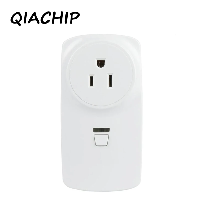 

QIACHIP 1 pc WiFi Smart Plug Smart Home Amazon Work with Socket Alexa Google Home Supported WiFi Technology Multi-player Control