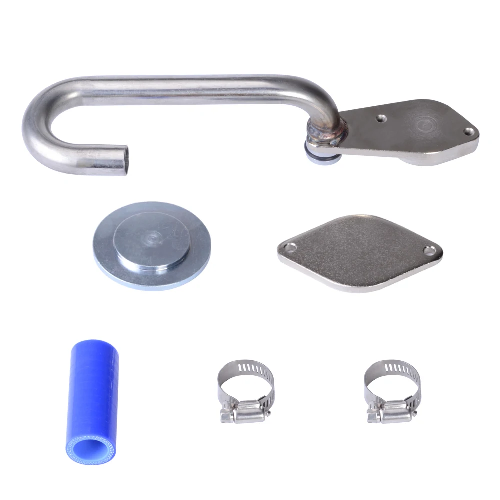 

evil energy EGR Valve Cooler Delete Bypass Kit For Ford F250 F350 F450 F550 V8 6.0L Powerstroke Diesel