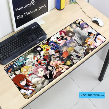 

Mairuige Free Shipping All Anime One Piece Large Gaming Mouse Pad Mousepad Locking Edge For Laptop PC Mousepad dota2 for gamer