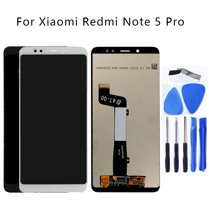 

Suitable for Xiaomi redmi note 5 LCD touch screen digitizer for Redmi note 5 Pro display LCD mobile phone repair parts free tool