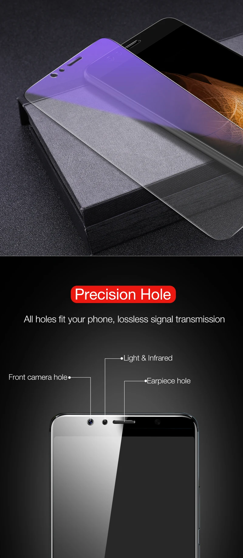 Tempered glass for huawei honor 8 (12)