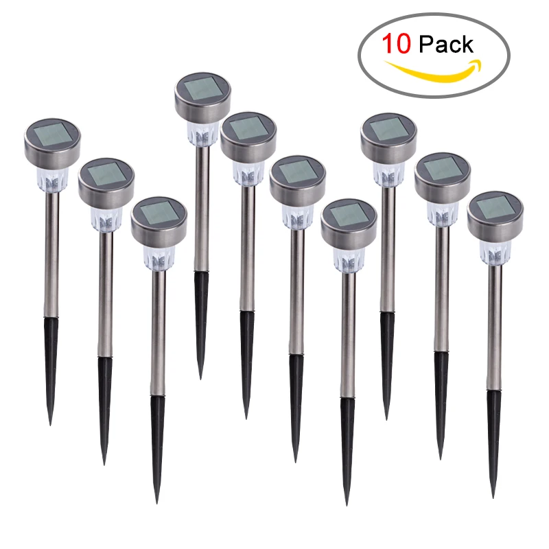 

10 PCS Super Bright Solar Light Garden Decoration Led Outdoor Waterproof LED Lawn Lights Street Landscape Yard Lamp Garden Lamp