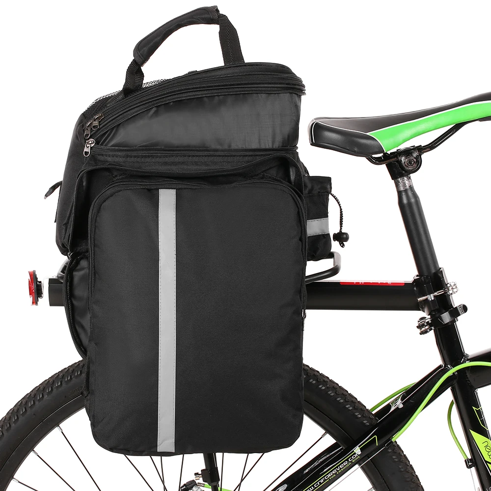 Sale Mountain Bike Bicycle Cargo Racks Aluminum Bicycle Luggage Carrier MTB Bicycle Mountain Bike Road Bikes Rear Rack Black 15