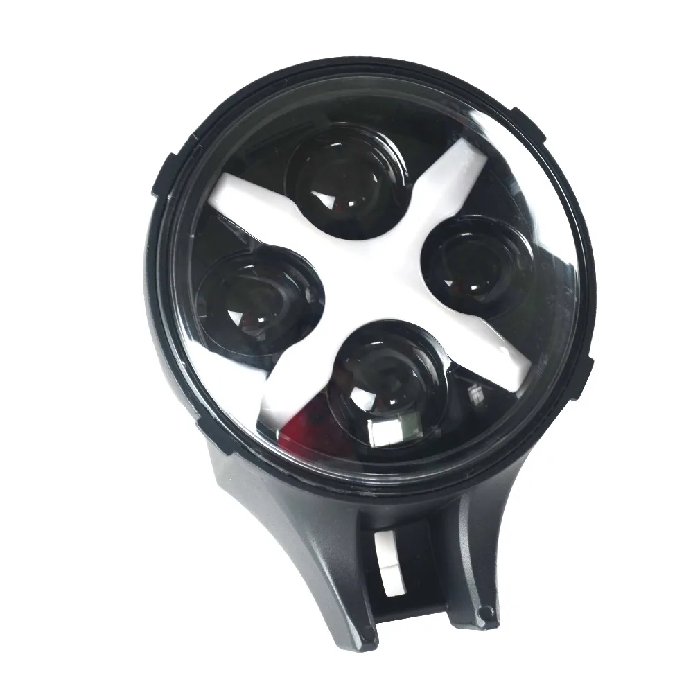 Круглый 6 ''вспомогательный светильник 60 Вт 6 дюймов светодиодный головной светильник для Jeep Wrangler JK SUV прожектор для внедорожника светильник для вождения s