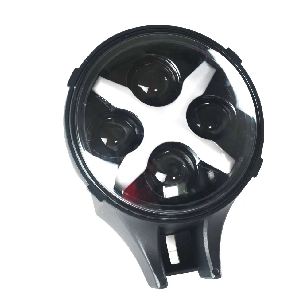  Round 6'' Auxiliary light 60W 6INCH led headlight for Jeep Wrangler JK SUV Offroad Spotlight Drivin - 32759679289