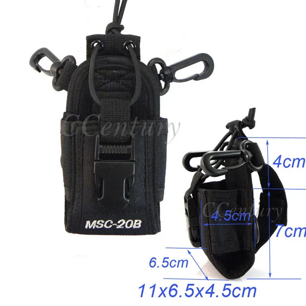 2 шт. MSC-20B портативный Радиоприемник чехол для радио Baofeng CB UV-5R UV-5RE Plus UV-5RA Yaesu Vextex Icom
