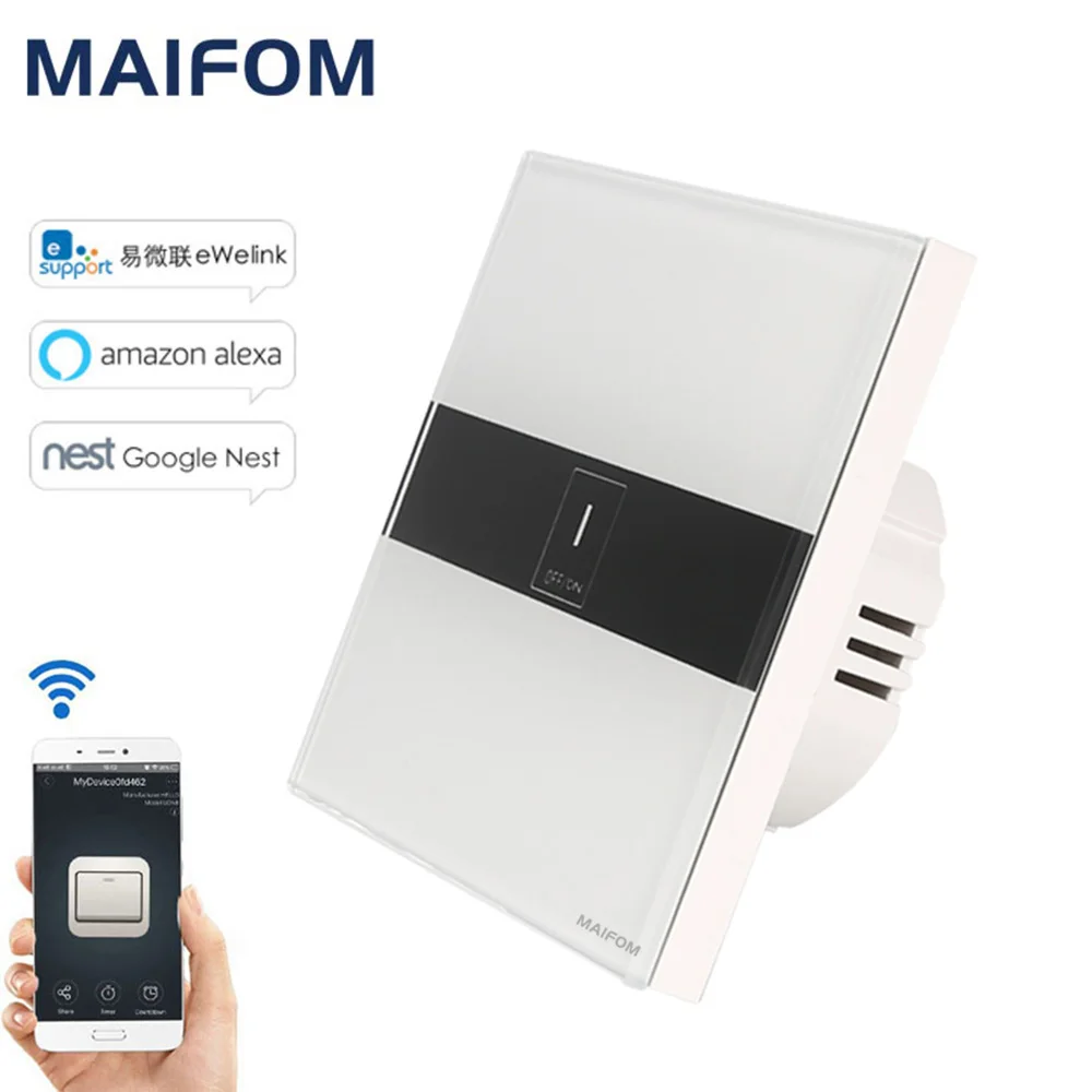 Aliexpress.com : Buy MAIFOM WiFi Smart Switch APP Remote ...