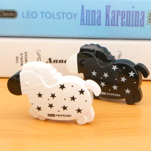 Horse Stationery And Get Free Shipping On Aliexpress Coloffice Kawaii Cute Black White Horse Ribbon Corrector Correction Fluid Stationery