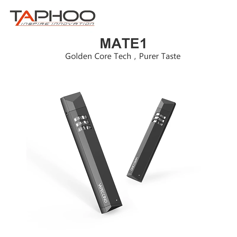 Taphoo VAPECCINO Pod Картридж Комплект Анти утечка 410 мАч встроенный аккумулятор