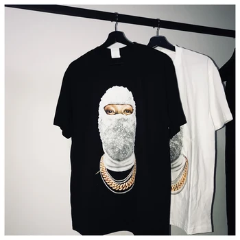 

Pearl Masked Logo Man Print Ih nom uh nit T-shirts 2019 Men Cotton Loose Hip Hop Ih nom uh nit T-shirt Black/White Tee Unisex