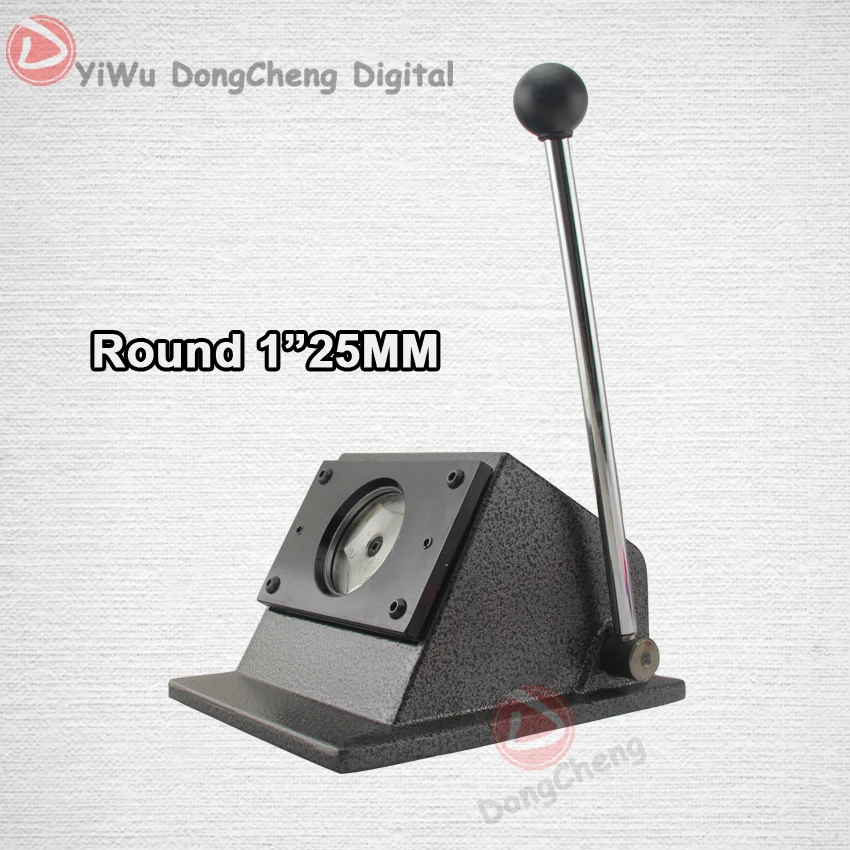 

round paper cutter of 25mm badge paper cutting machine