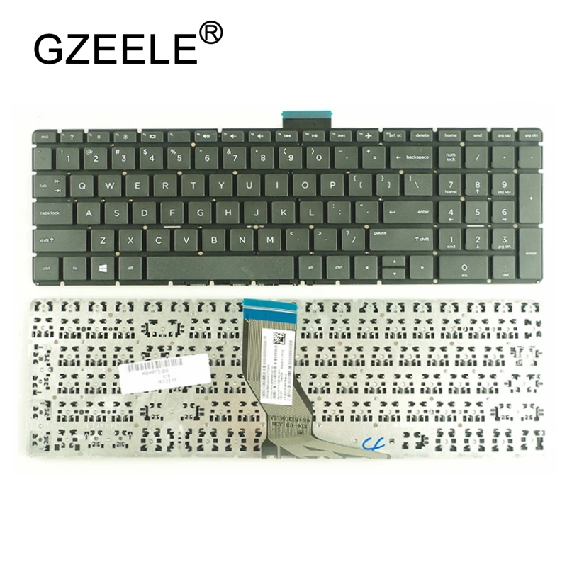 GZEELE new English Keyboard for Pavilion 15-cd 15-cd000 US version black GZEELE new English Keyboard for Pavilion 15-cd 15-cd000 US version black
