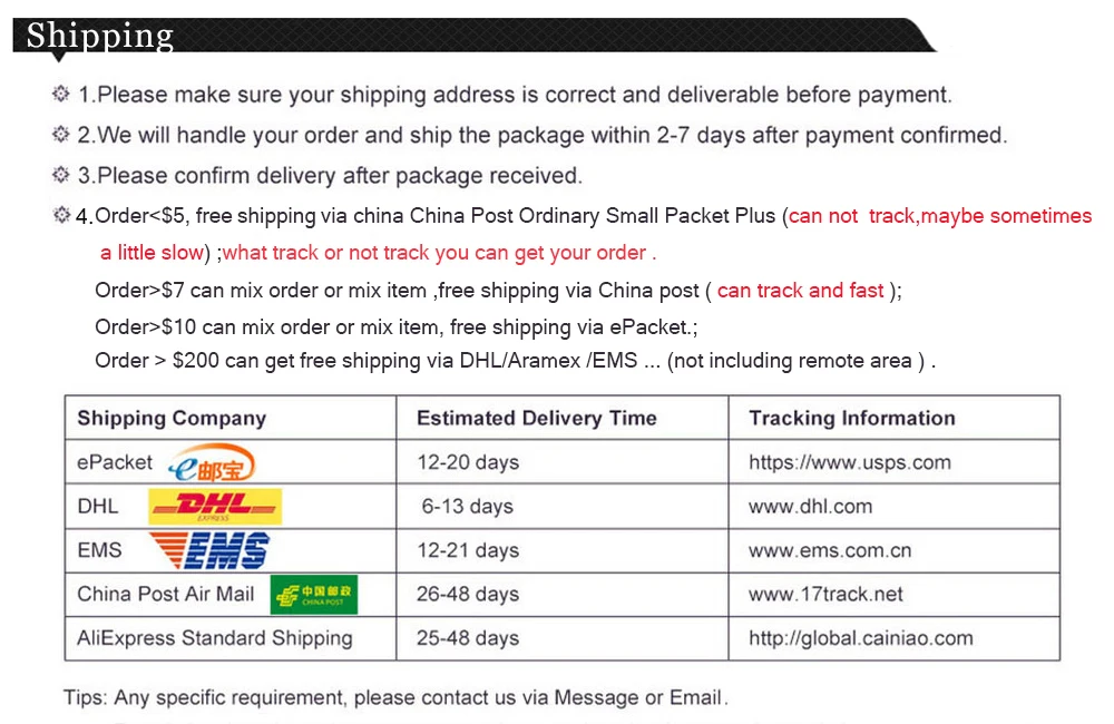 Shipping 5