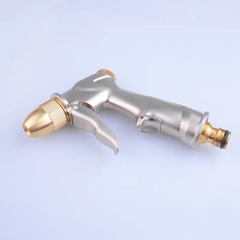 

Newly Garden Hose Nozzle Sprayer with Full Brass Nozzle Heavy Duty Zinc Alloy Handheld Water Nozzle XSD88