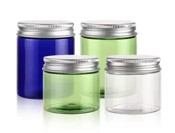 

High Quality 10pcs/lot PP cream Jar boxes 50g 80g Empty Plastic Cosmetic Container Small Sample Makeup Sub-bottling
