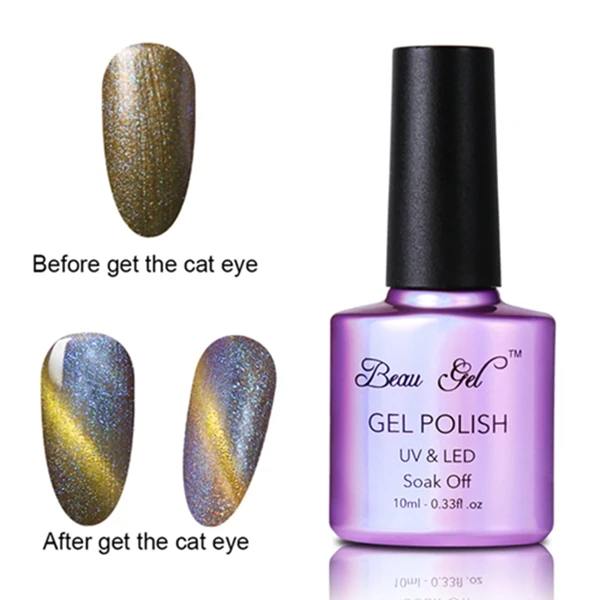 Beau гель для глаз хамелеона кота серии гель лак для ногтей Магнитный замочить от УФ светодиодный гель лак Vernis полуперманентный дизайн ногтей Lacuqer - Цвет: 3315