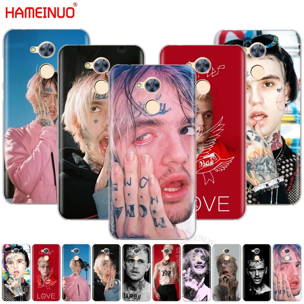 

HAMEINUO Lil Peep cell phone Cover Case for Huawei Honor 4A 5A 6A 6C 6X 8 9 NOVA PLUS LITE