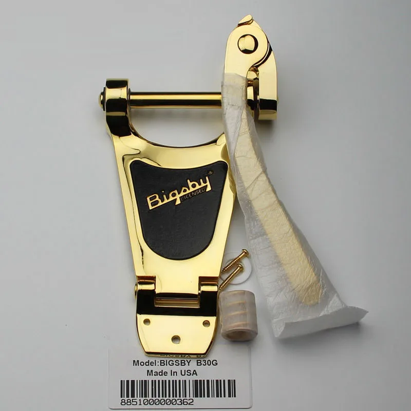 Gold Premium Tremolo Vibrato Guitar Bridge Bigsby