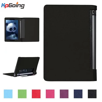 

For Lenovo Yoga Tablet 3 X50F X50M X50L Litchi Pattern Case for Lenovo Yoga Tab 3 10 Cover Shell Pouch Flip Fundas Tablet Cover
