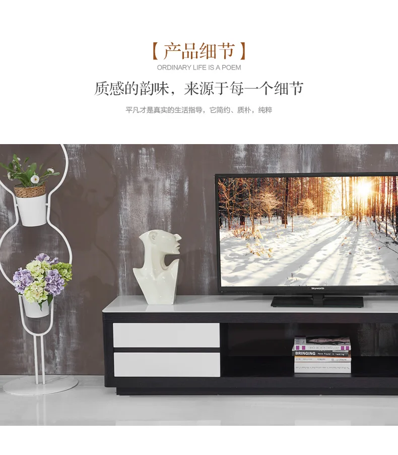 حامل تلفاز الحديثة غرفة المعيشة الأثاث المنزلي تلفزيون LED حامل شاشة mueble التلفزيون مجلس الوزراء ميسا منضدة تليفزيون + القهوة سنترو الجدول + مج...