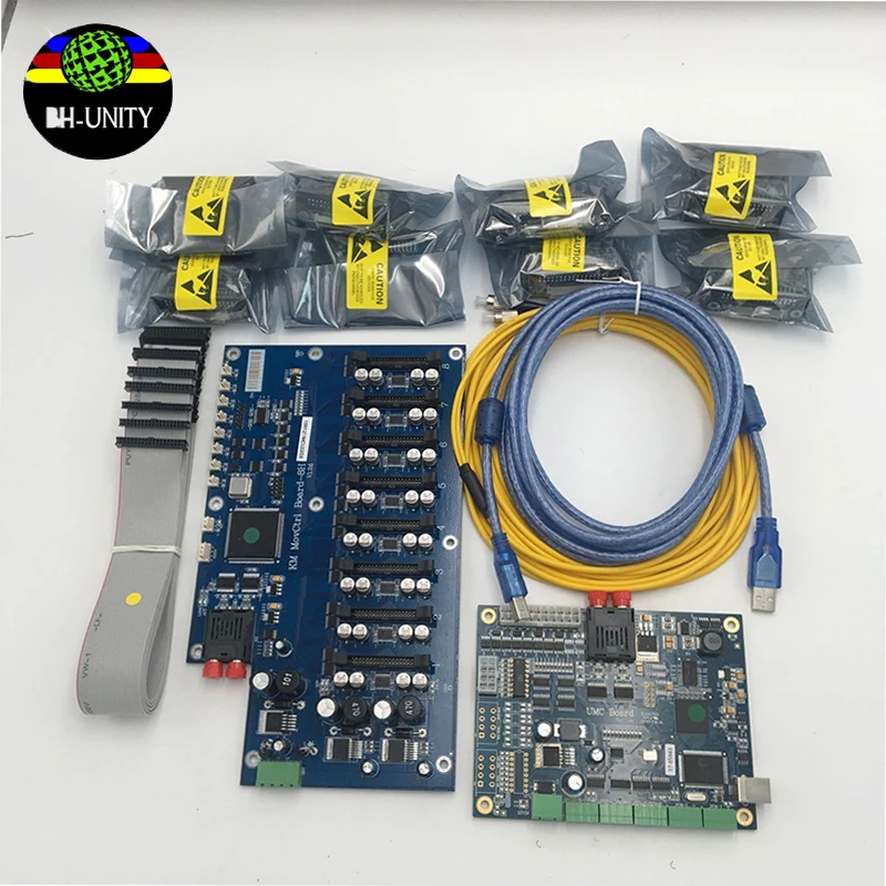 km512 solvent printer konica umc board kit for konica 512 print head mainboard head board connector 