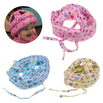 

Baby Toddler No Bumps Soft Safety Helmet Head Cushion Bumper Cap Protective Hat