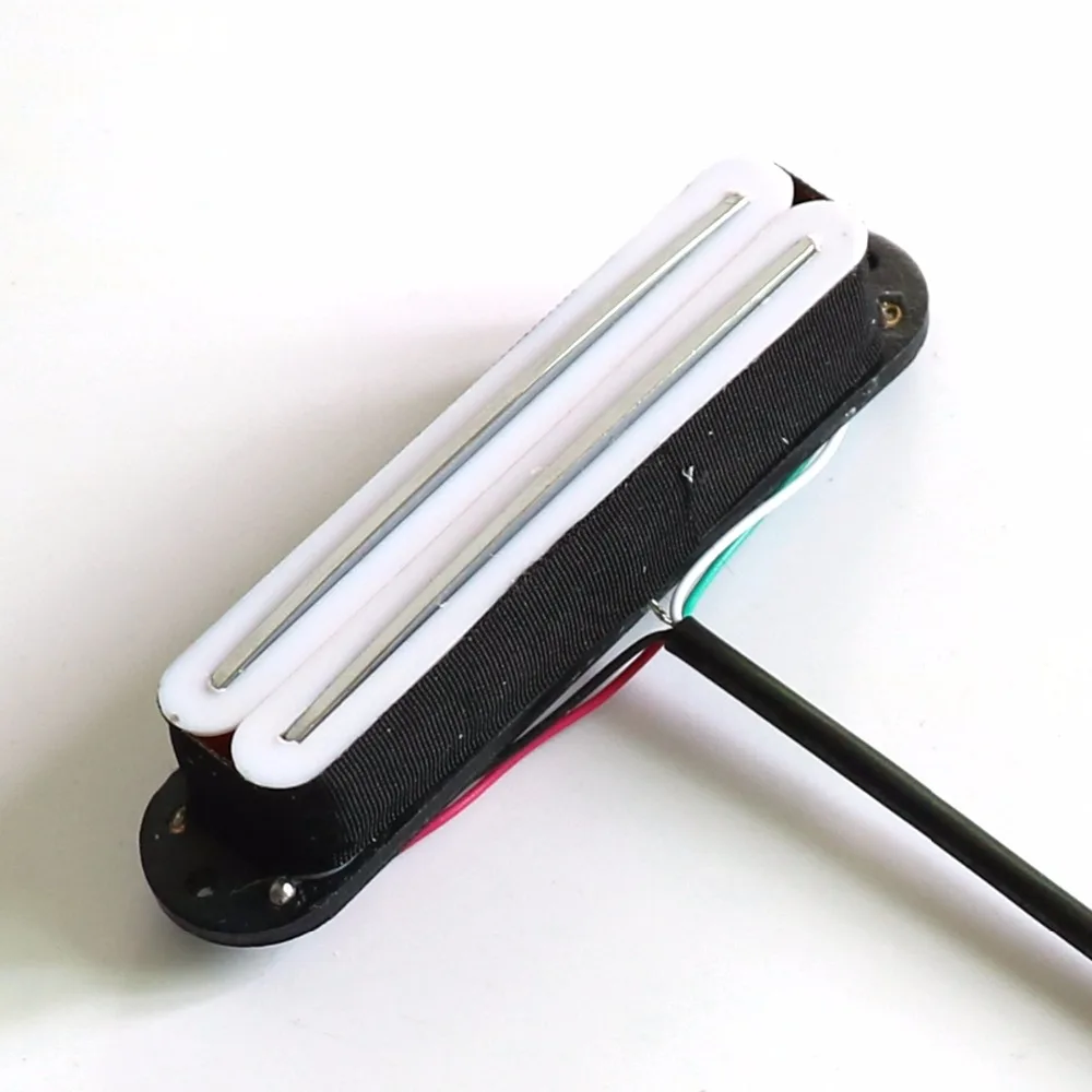Free shipping black/white high output ST guitar pickup of low noise