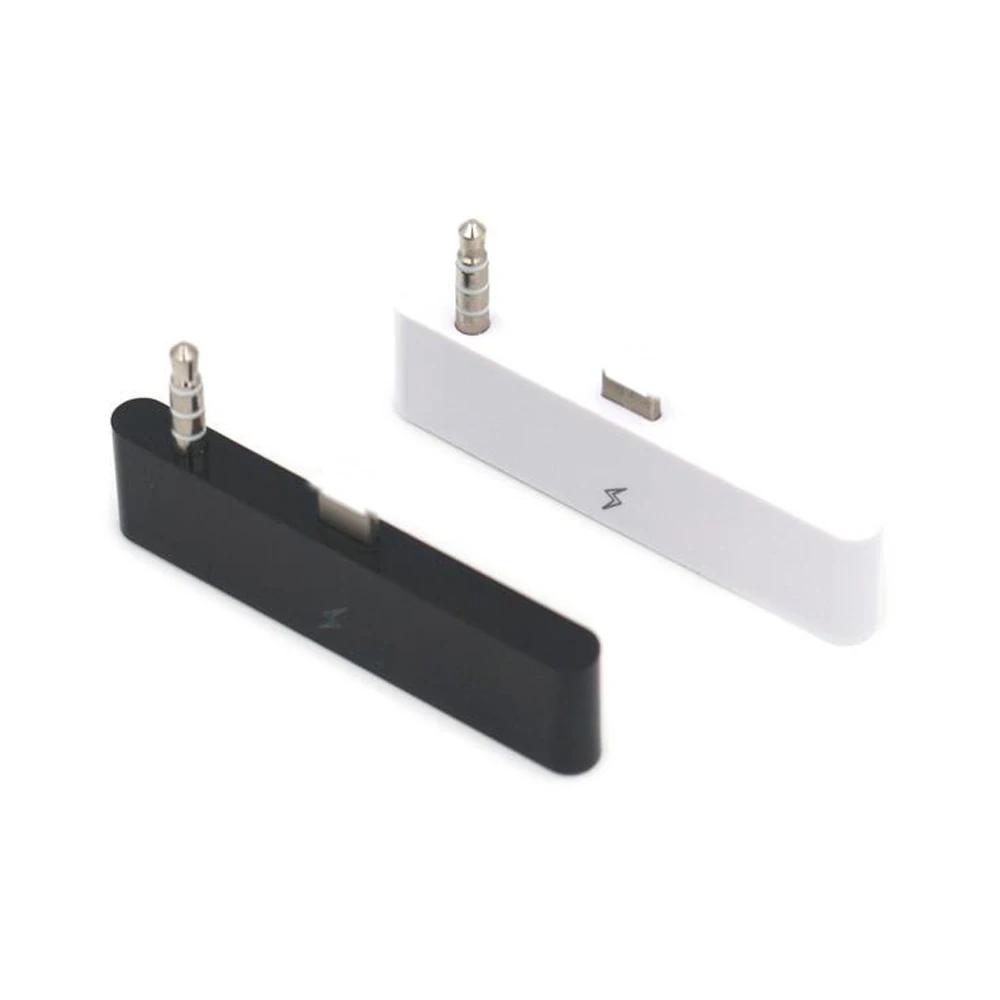 

Mobile Phone Adpter for iphone 30 pin to 5 6 6p Supports Charge and Music 3.5mm Aux Audio Charging Converter for iPhone Adapter