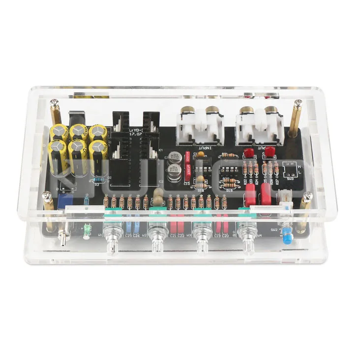 Audio Volume Control Module AC 15~18V HiFi NE5532 Preamplifier treble/alto/bass Volume Control Preamp Board/Power amplifier Audio Volume Control Module AC 15~18V HiFi NE5532 Preamplifier treble/alto/bass Volume Control Preamp Board/Power amplifier