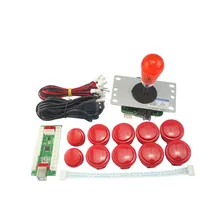 Классический аркадная игра DIY части для MAME USB шкаф 2 xZero задержки, usb-датчик для ПК игры позиционный джойстик аркады пуговицы