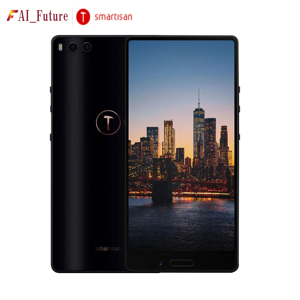 Полноэкранный смартфон Smartisan Nut U3 с двойной камерой 4 ГБ 64 Snapdragon 625 5 99 дюйма 4000 мАч