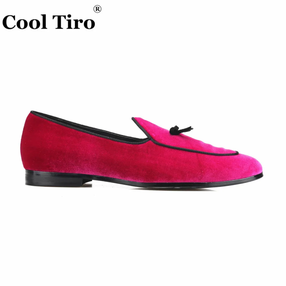 Belgian Loafers Rose Velvet Casual shoes (6)