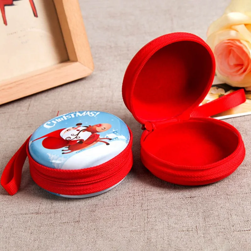 

Mini Tin Box Sealed Jar Small Storage Cans Baroque for Kid Packing Xmas Candy Box Christmas Coin Earrings Headphones Gift Box
