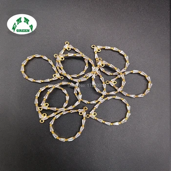 

Zircon Charms Pendant for Earrings 10pcs 28mm Drop Charms Crystal Charms for Jewelry Making DIY Accessories Charms for women