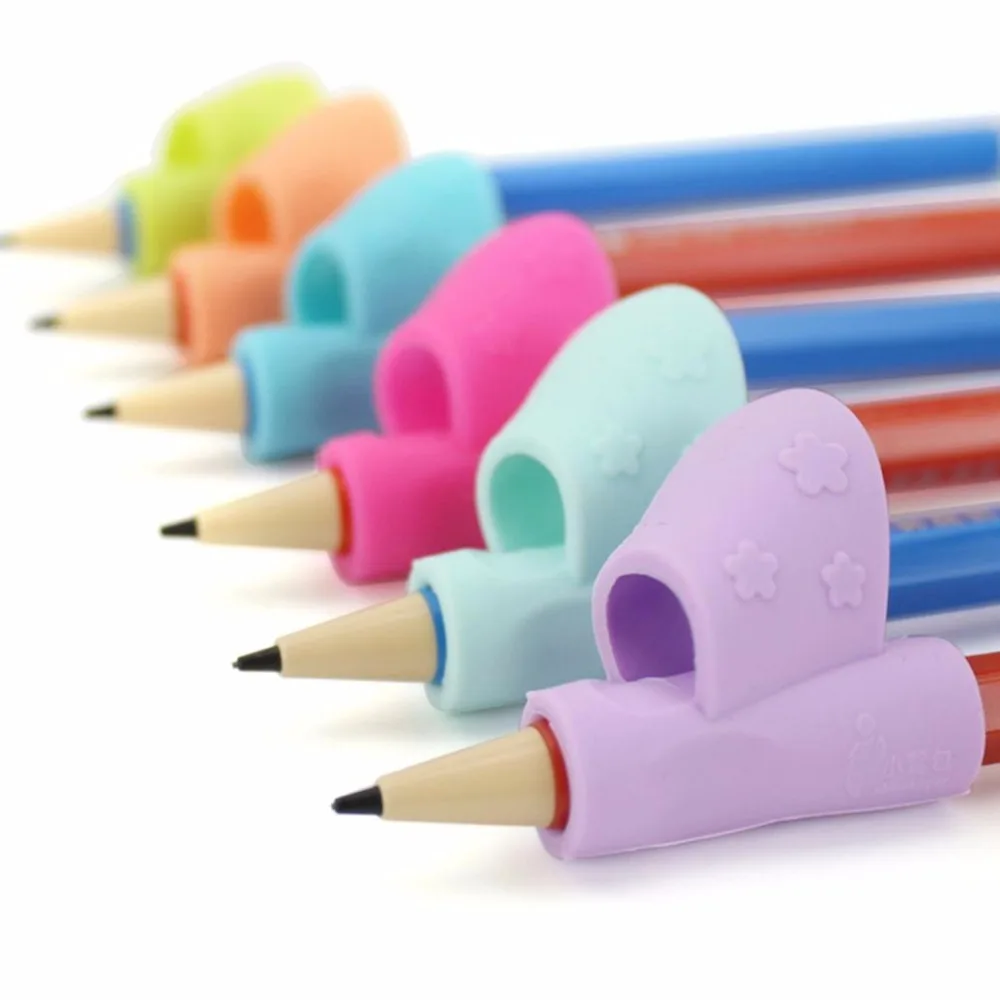 

3PCS/Set Children Pencil Holder Pen Writing Aid Grip Posture Corrective Tool New u70922 correction
