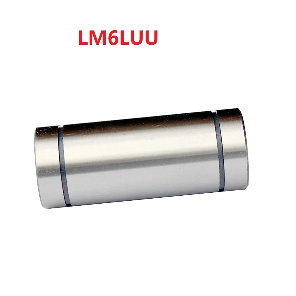 1 шт./лот LM6LUU 6 мм Длинный линейный подшипник линейная втулка ЧПУ для вала|Валы| |
